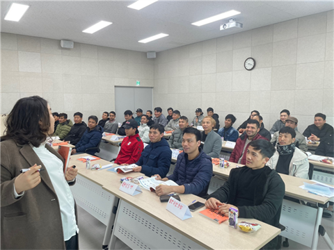 거제대학교, 외국인근로자 한국어교육 실시